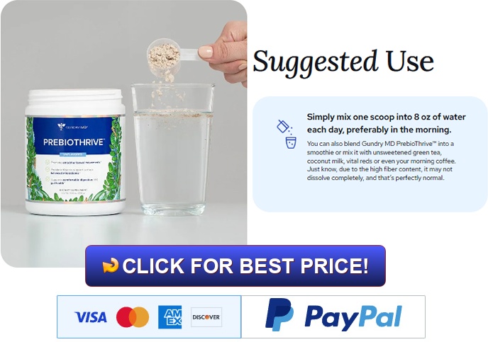 Gundry MD PrebioThrive: Scam or Legit?  This Review Explains All!