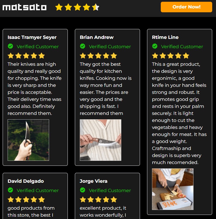 Matsato Knife: Scam or Legit? What You Need to Know Before Buying