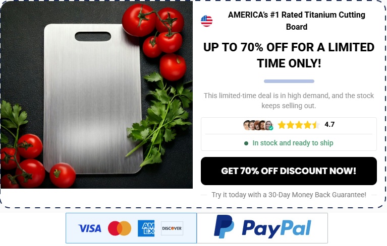 Katuchef Titanium Cutting Board – Legit Review & Buyer Insights