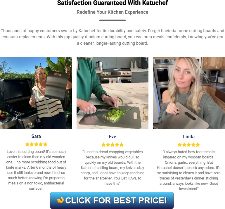 Katuchef Titanium Cutting Board – Legit Review & Buyer Insights