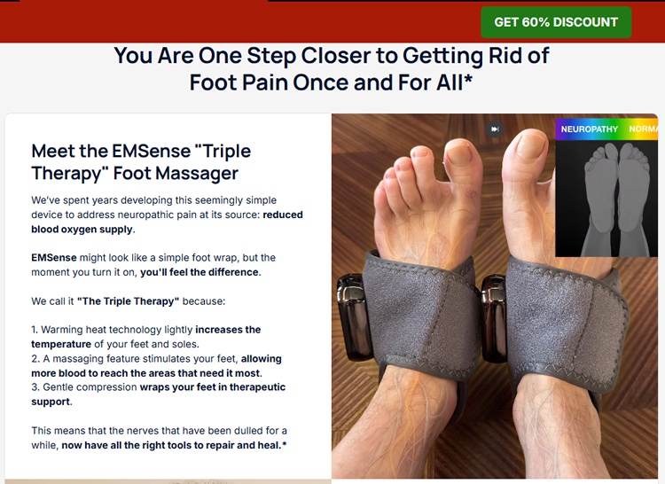 Emsense Foot Massager Reviews: Is the Triple Therapy System Legit? (Real Complaints Investigated)