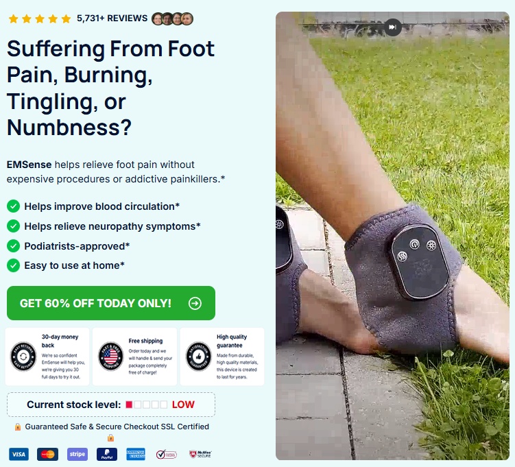 Emsense Foot Massager Reviews: Is the Triple Therapy System Legit? (Real Complaints Investigated)