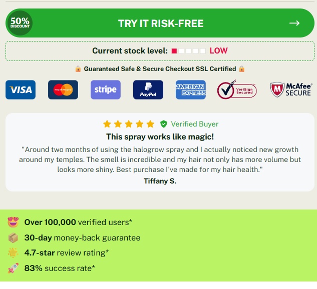 Halogrow Review: Scam or Legit? My Investigation Into This Hair Growth Spray