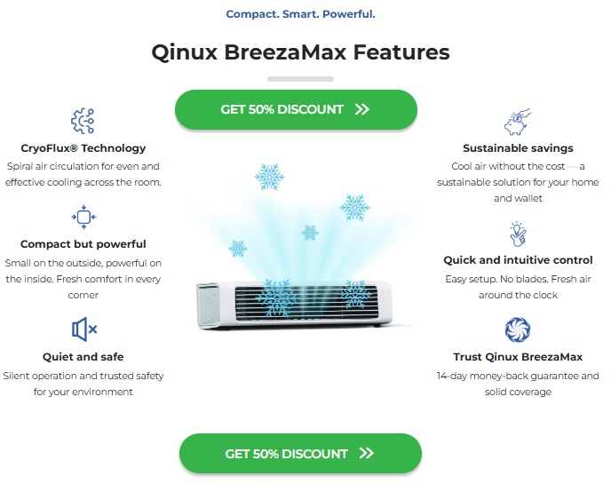 Qinux BreezaMax Reviews and Complaints: Air Conditioner Scam or Legit?