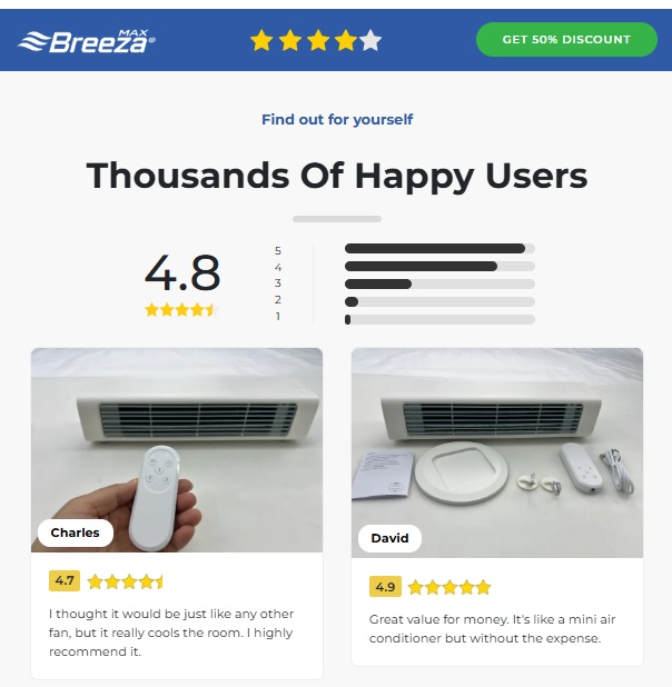 Qinux BreezaMax Reviews and Complaints: Air Conditioner Scam or Legit?