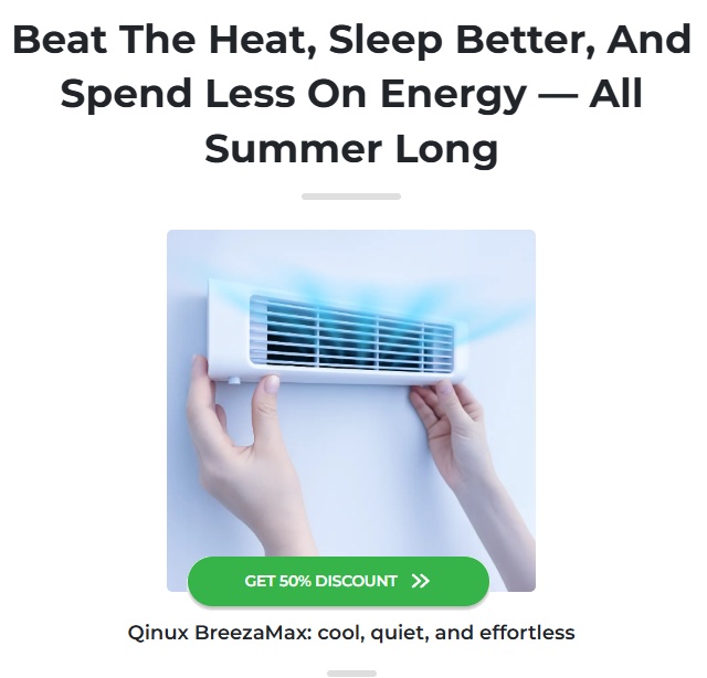 Qinux BreezaMax Reviews and Complaints: Air Conditioner Scam or Legit?